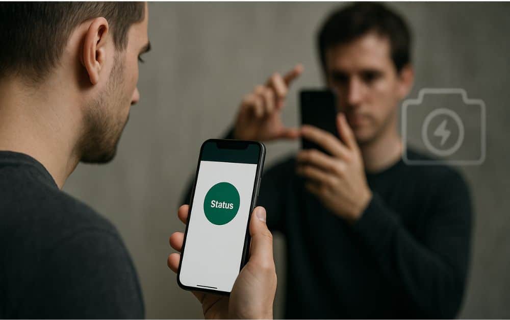 Sieht man bei Whatsapp Status Screenshots?