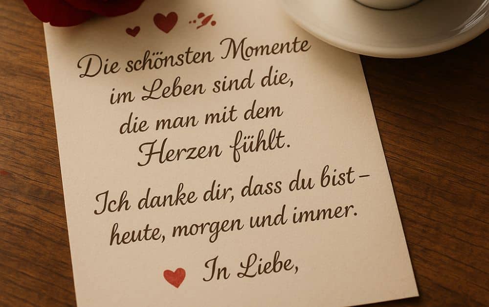 Die besten süßen Texte für deine Freundin