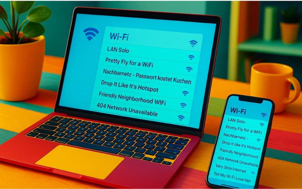 Witzige WLAN-Namen: Kreative Ideen für deinen Router